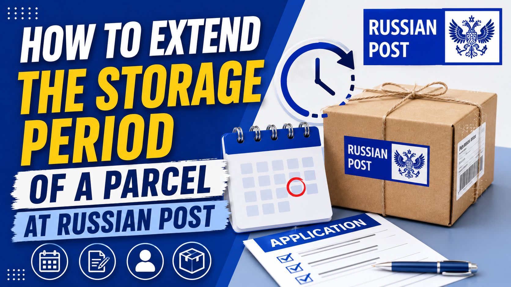 How to extend the storage period of a package at Russian Post and not receive a return to the sender