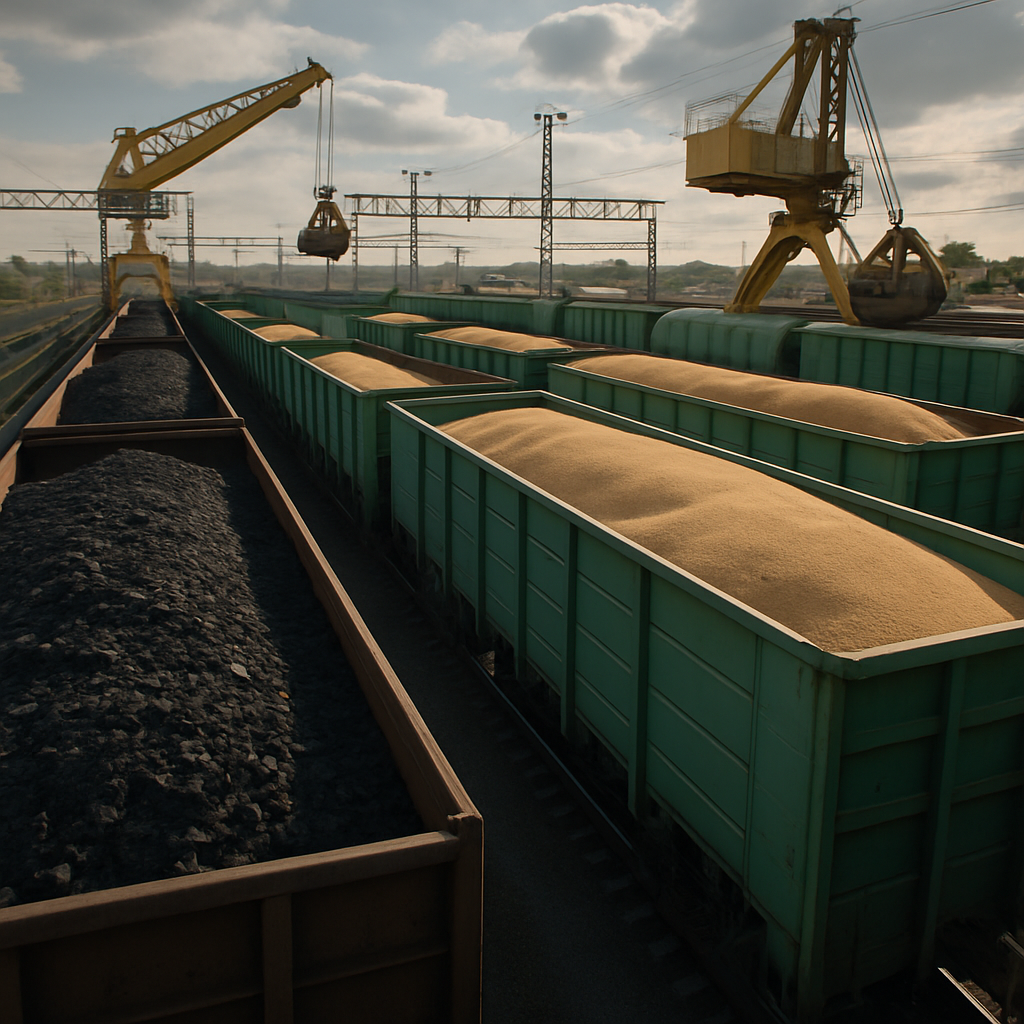 RZD Sees Record Export Volumes for Coal and Grain