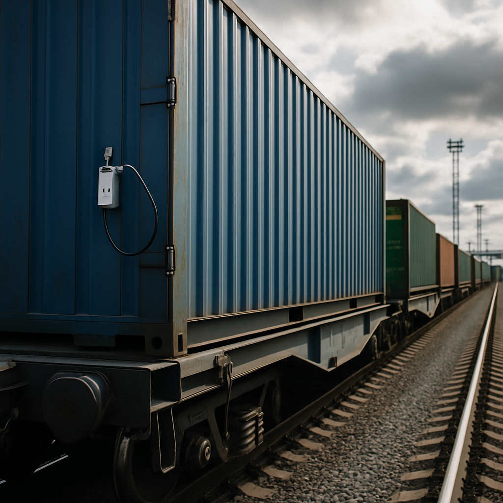 First Test of Rail Transportation with Navigation Seals