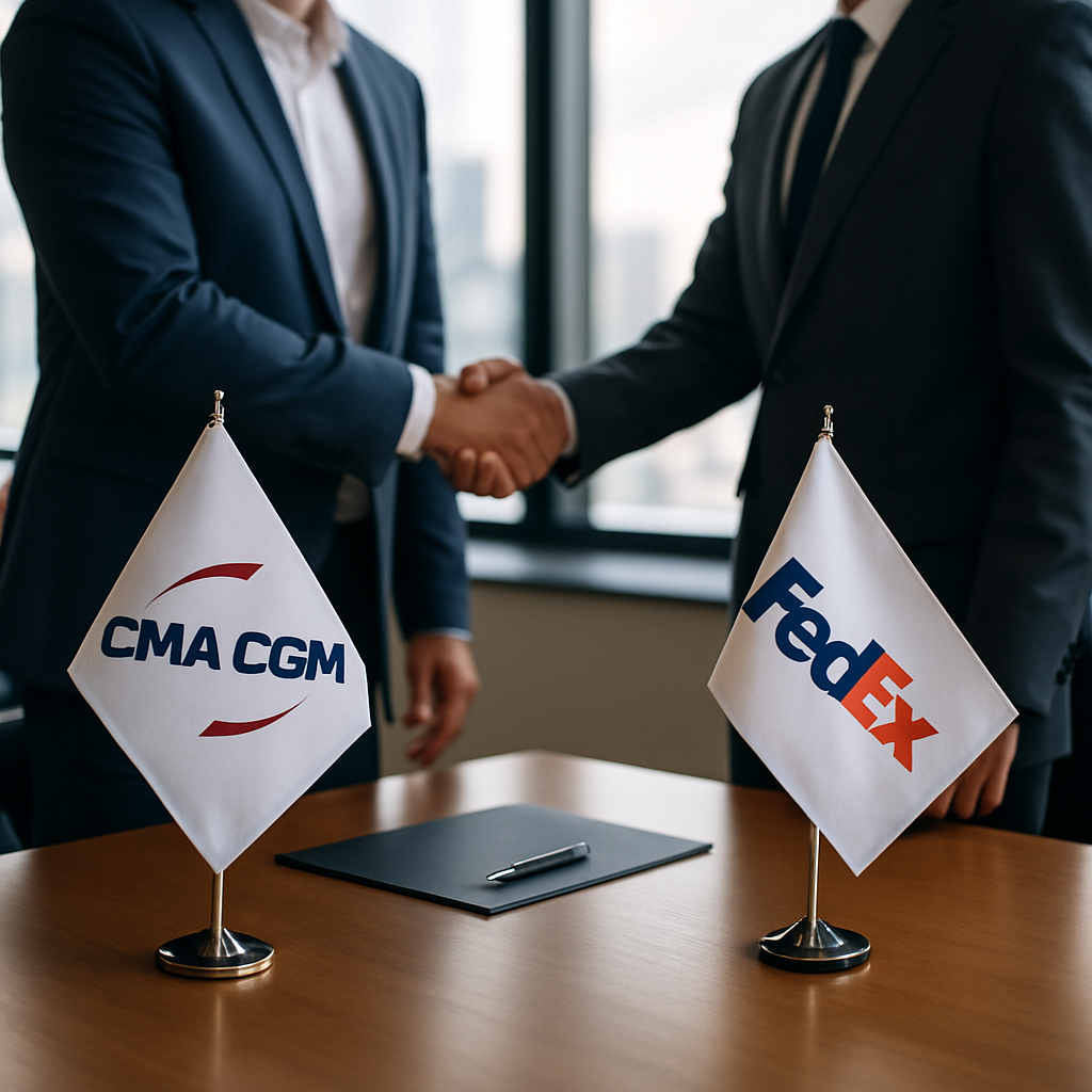 CMA CGM Poised for $1.4 Billion FedEx Supply Chain Acquisition