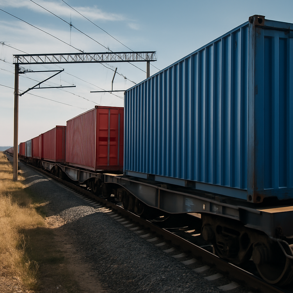 New Direct Train Service Launched from China to Central Asia