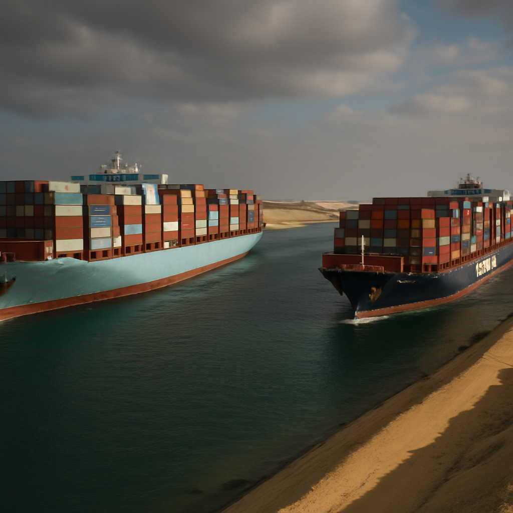 Maersk and Hapag-Lloyd Reopen Suez Canal Route