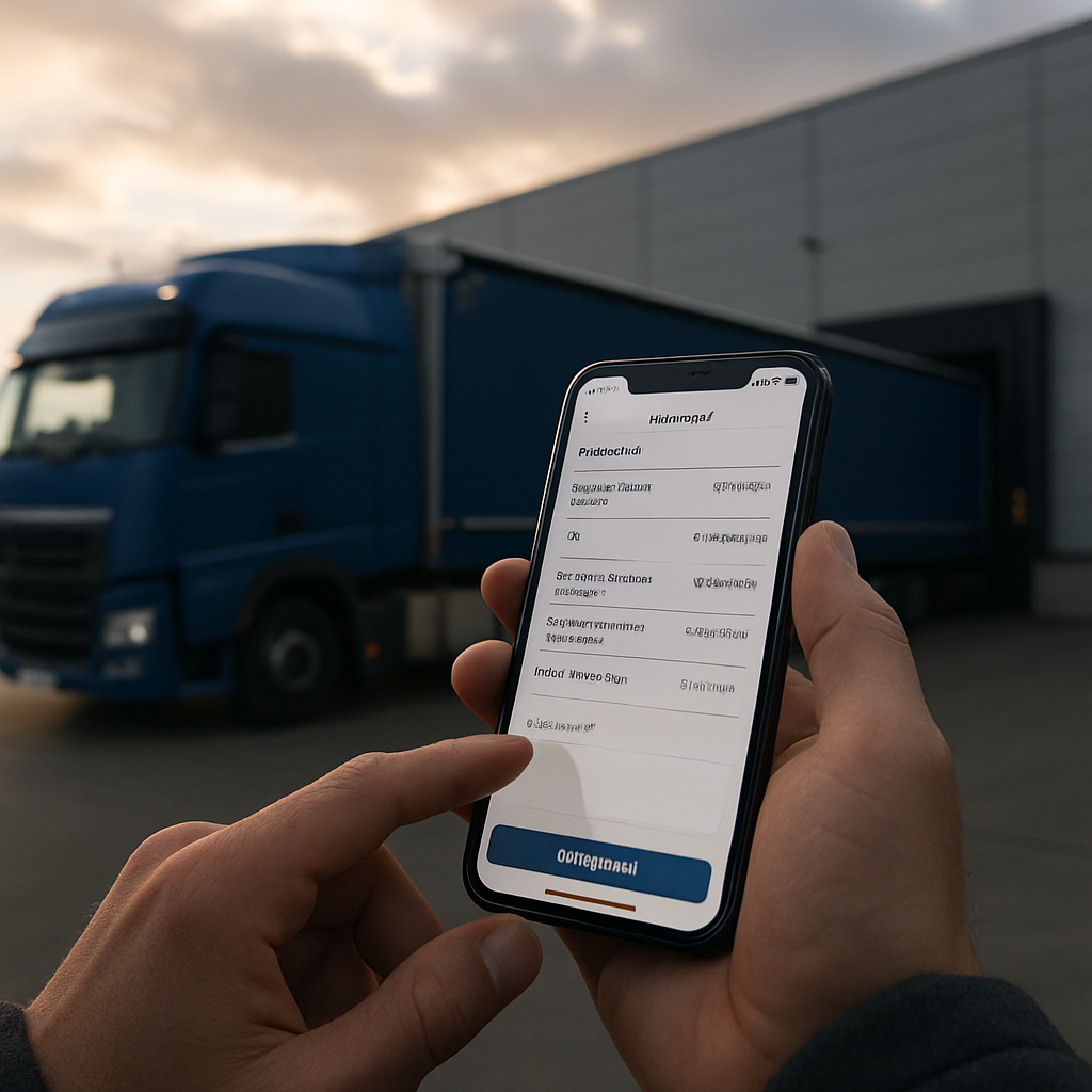 New Features for Carriers in the Logistics App