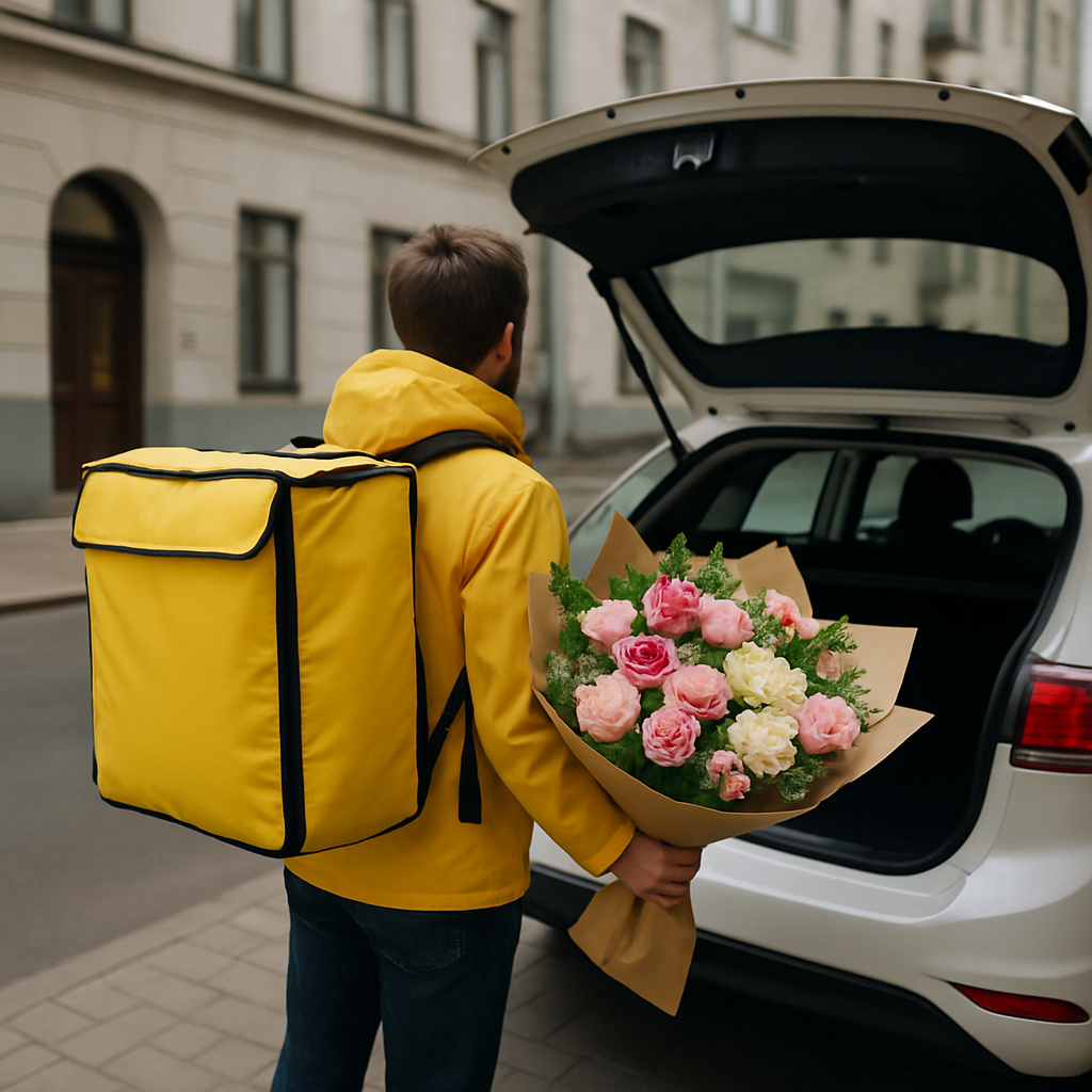 Yandex Go Launches Rapid Flower Delivery Service