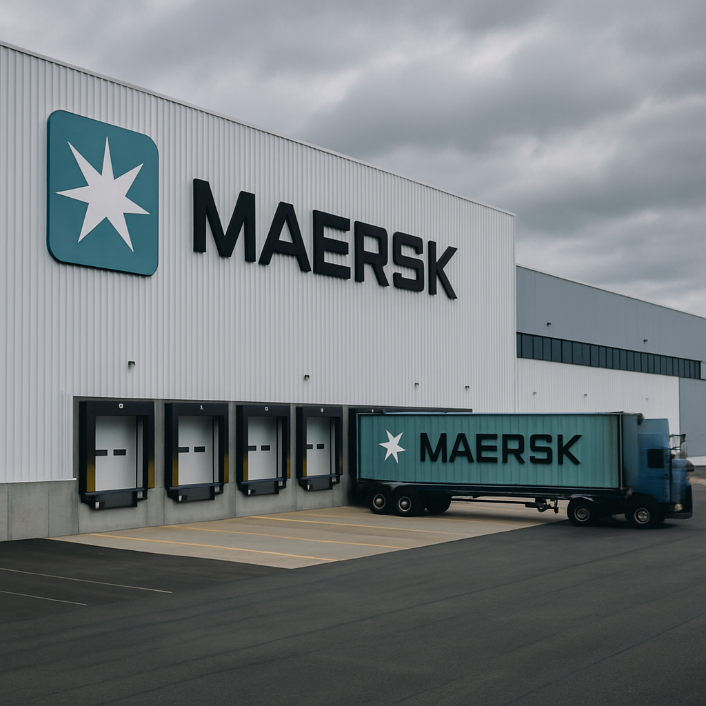 Maersk unveils plans for Boston-area distribution center