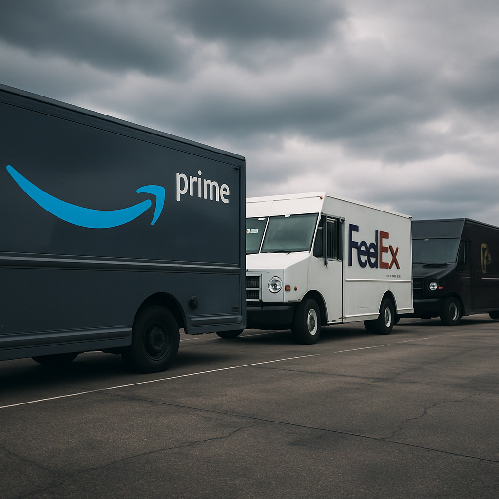 Amazon Disrupts Delivery Pricing for FedEx and UPS
