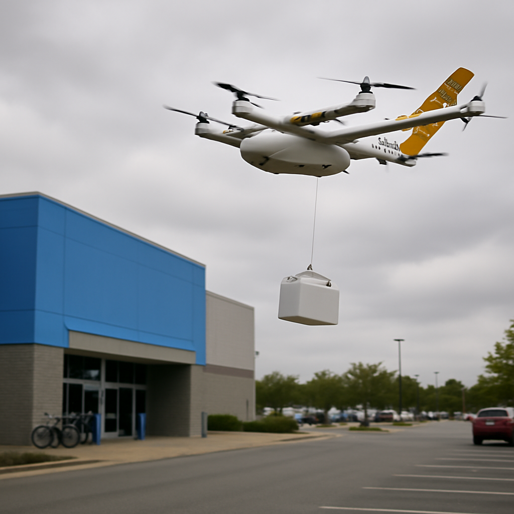 Walmart and Wing Expand Drone Delivery to New Cities