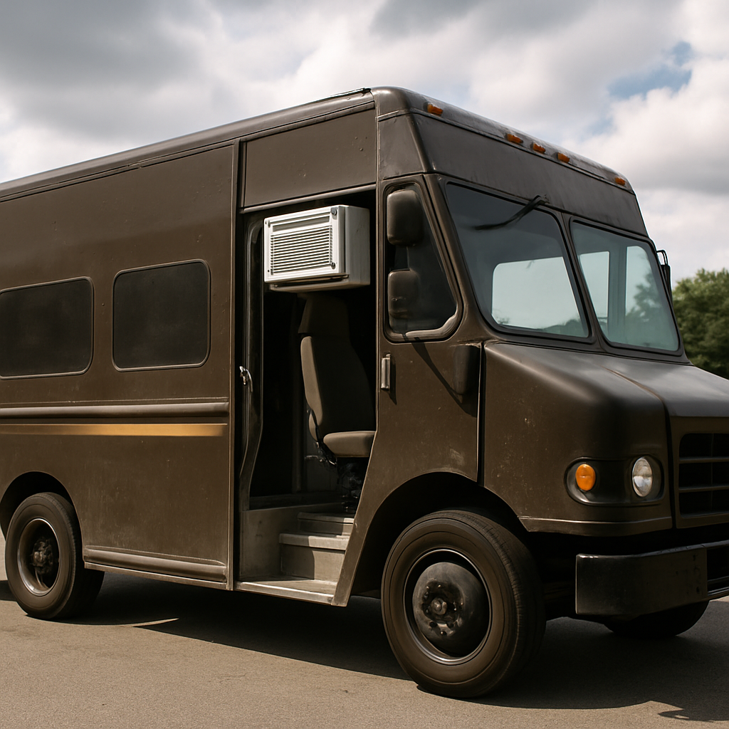 UPS Completes AC Installation in Delivery Vans
